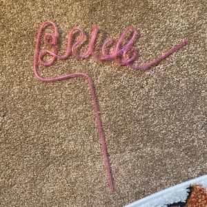 New Bride 11in Straw - Bachelorette